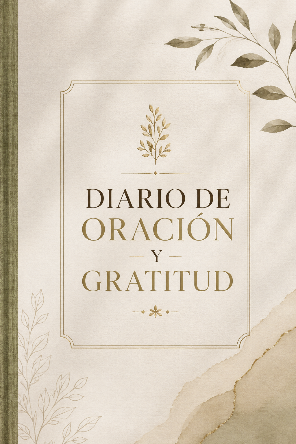 Portada de Diario de Oración y Gratitud