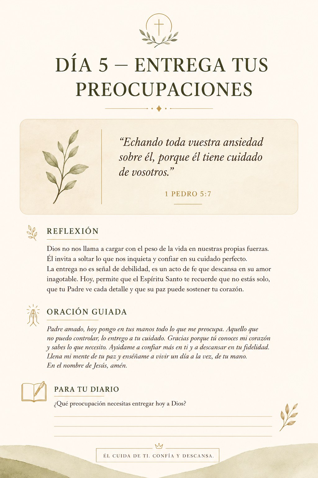 Página de ejemplo 2 del devocional