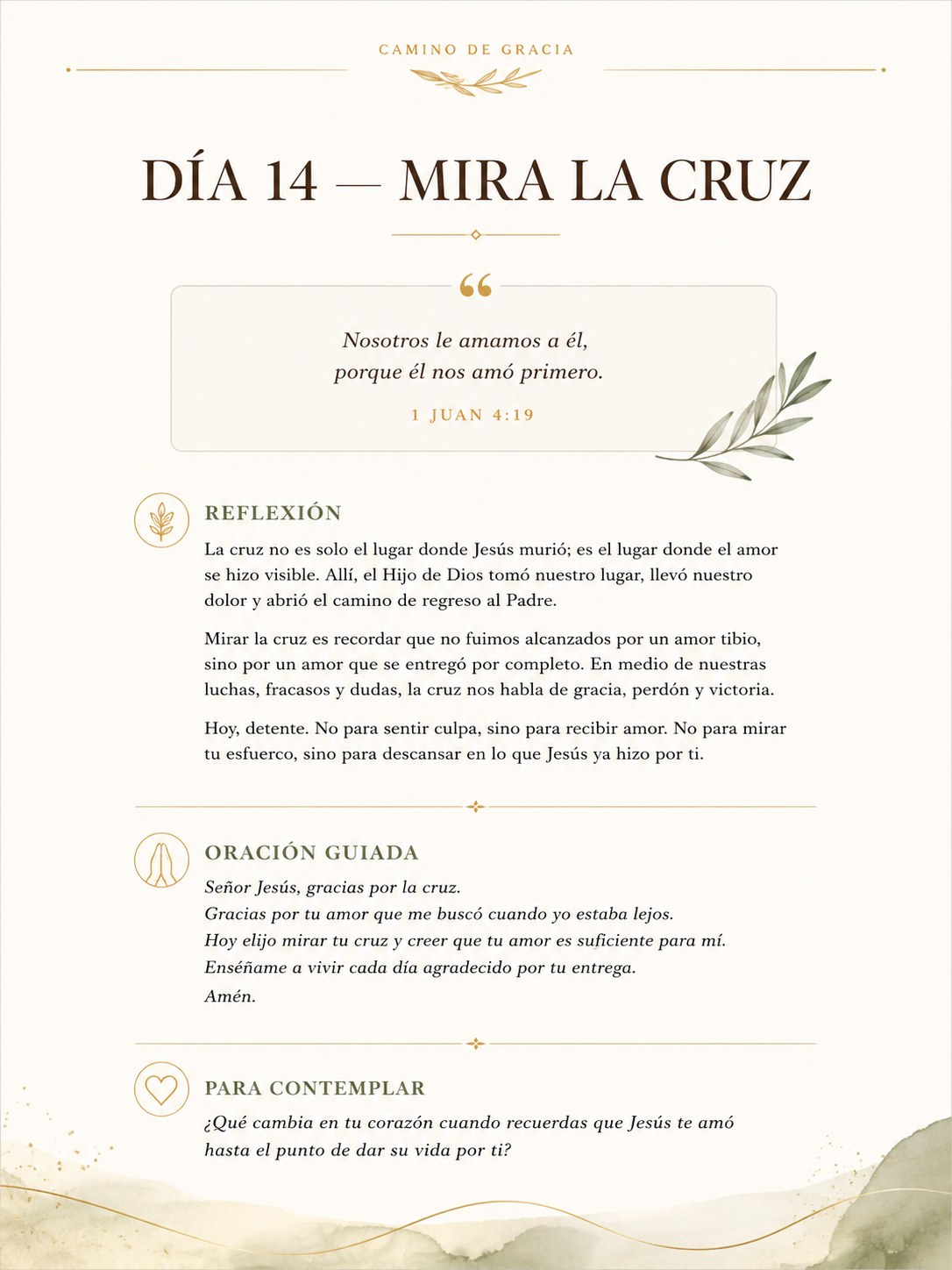Página de ejemplo 4 del devocional